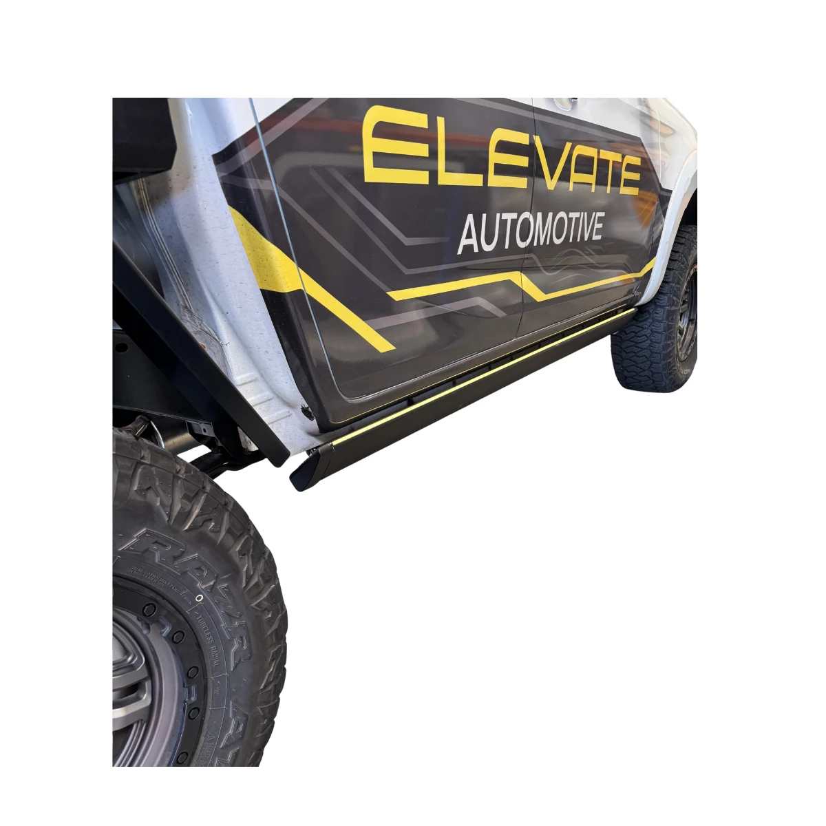 Isuzu Dmax RG 2020-Onwards Electric Side Steps with LED Light – view 6