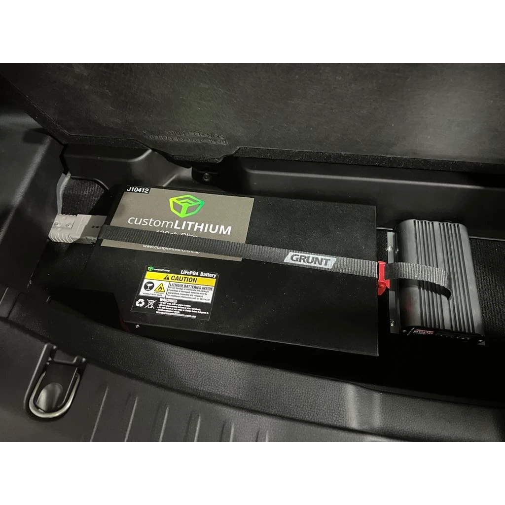 Isuzu MUX Dual Battery (2022+) Custom Lithium 100Ah – view 2