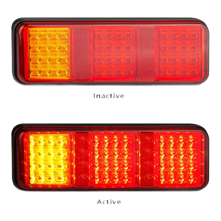 LED Autolamps - LED Stop/Tail/Indicator Reflector 12-24V – view 2