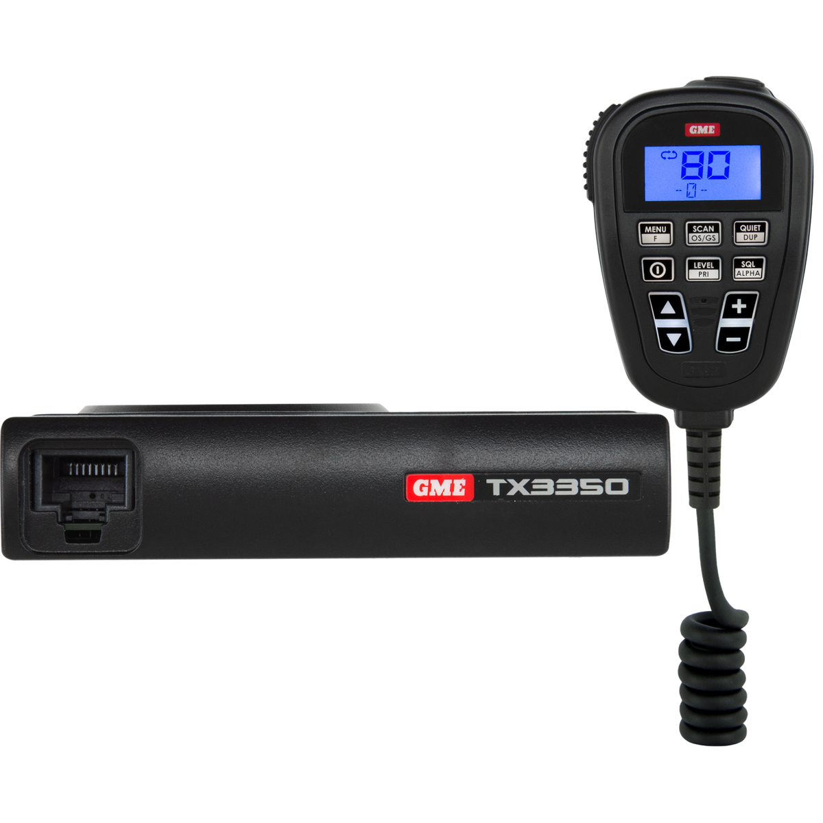 GME TX3350UVP Super Compact 5W UHF CB Radio - Value Pack