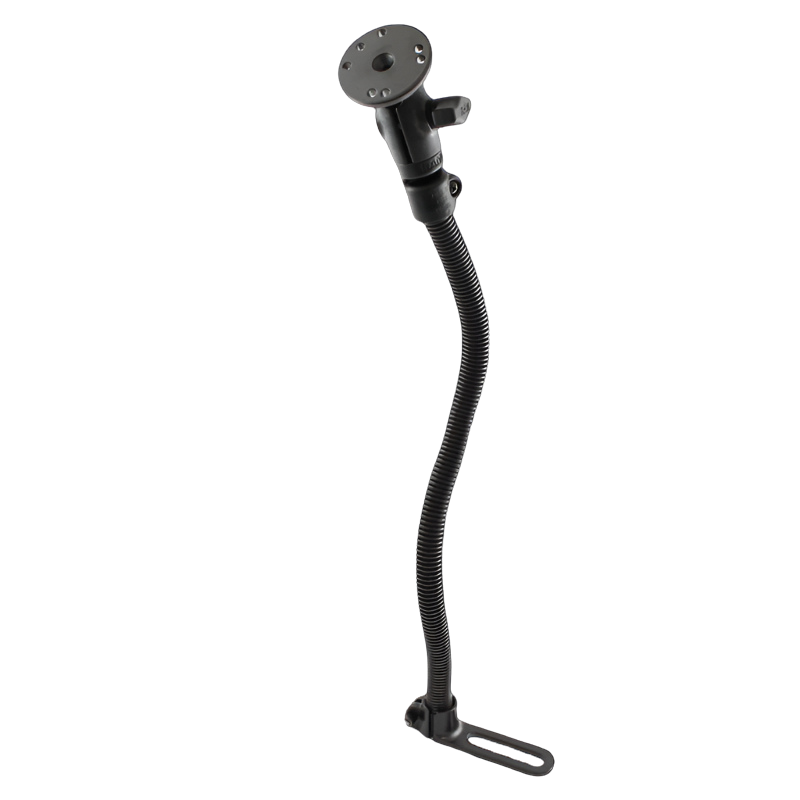 RAM® Pod™ I Vehicle Mount with 18" Aluminum Rod and Round Plate - B Size