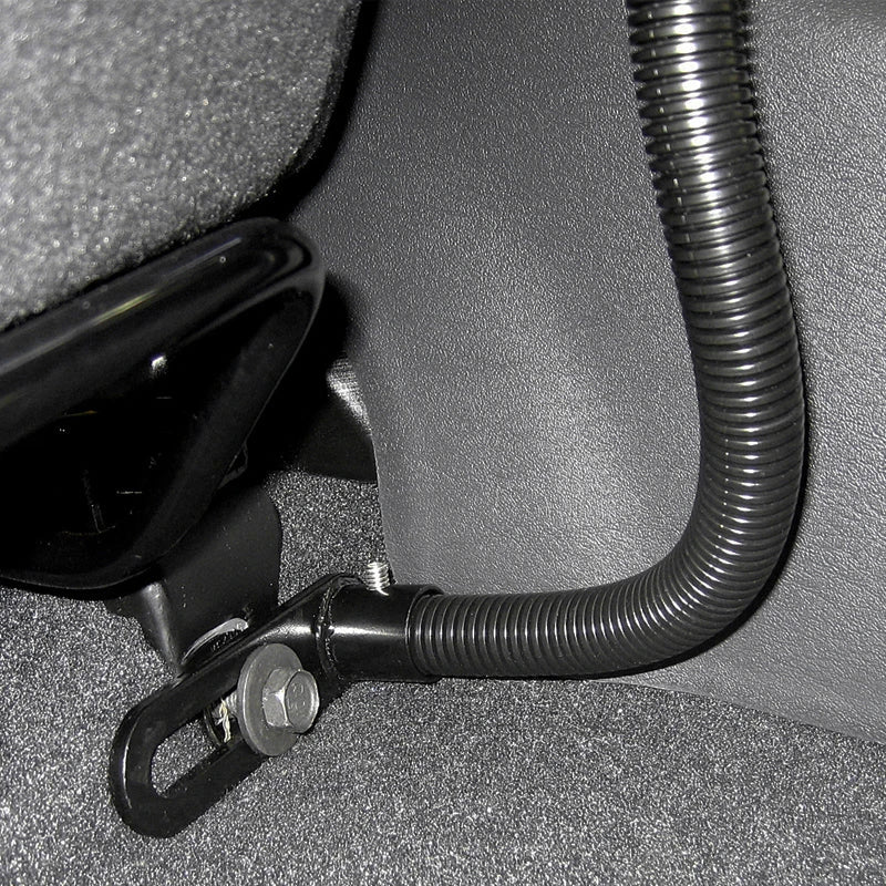 RAM POD 18" Vehicle Floor Mount with 18" Aluminum Rod and Round Plate