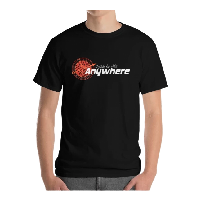 Ready to Drive Anywhere Black Tshirts – view 4