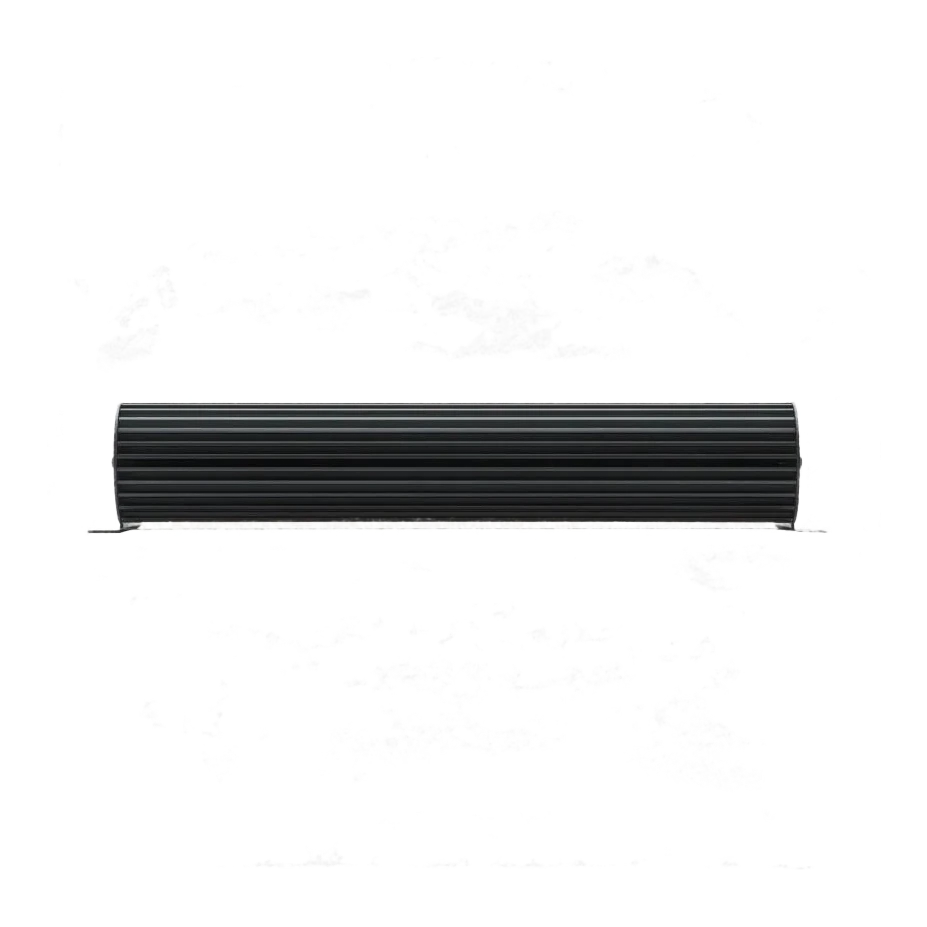 Side profile of the REDARC Manager30 BMS1230S3 showing the depth of the finned heatsink case