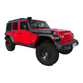 SAFARI V-SPEC SNORKEL JEEP JL WRANGLER & JEEP JT GLADIATOR Suits: 3.6L V6 Pentastar Engine, 2.0L Turbocharged GME Hurricane Engine & 2.2L Multijet Diesel Engine (Does not Suit 3.0L V6 EcoDiesel Engine)