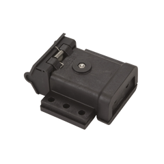 Anderson Panel-Mount Cover — SB50 Black Hinged Flap