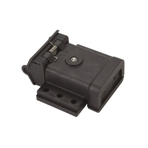 Anderson Panel-Mount Cover — SB50 Black Hinged Flap