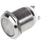 Series of Metal Push Button Switches w/LED On/Off, 19mm 5V