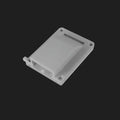 50A Anderson-Style Plug Housing — Slimline Surface Mount
