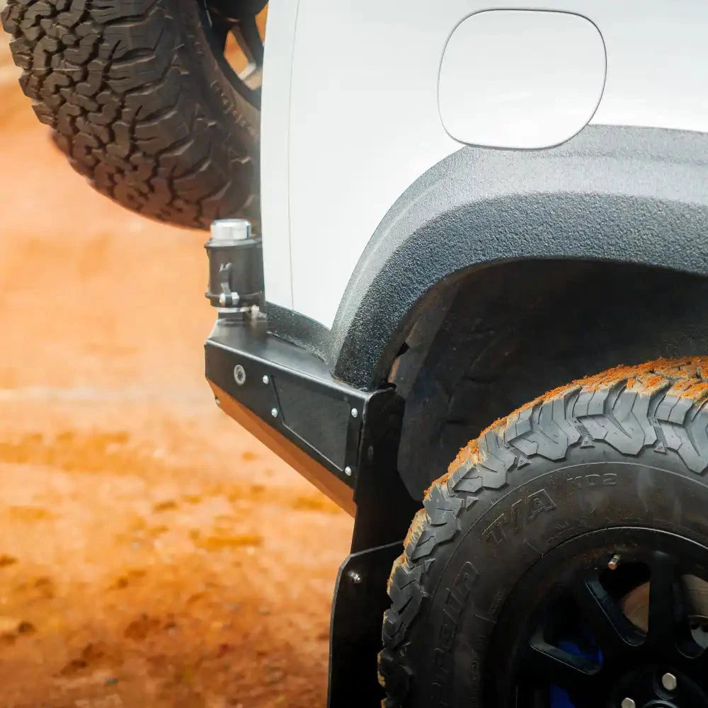 side view of TCC Land Rover Defender 2020+ Rear Bar