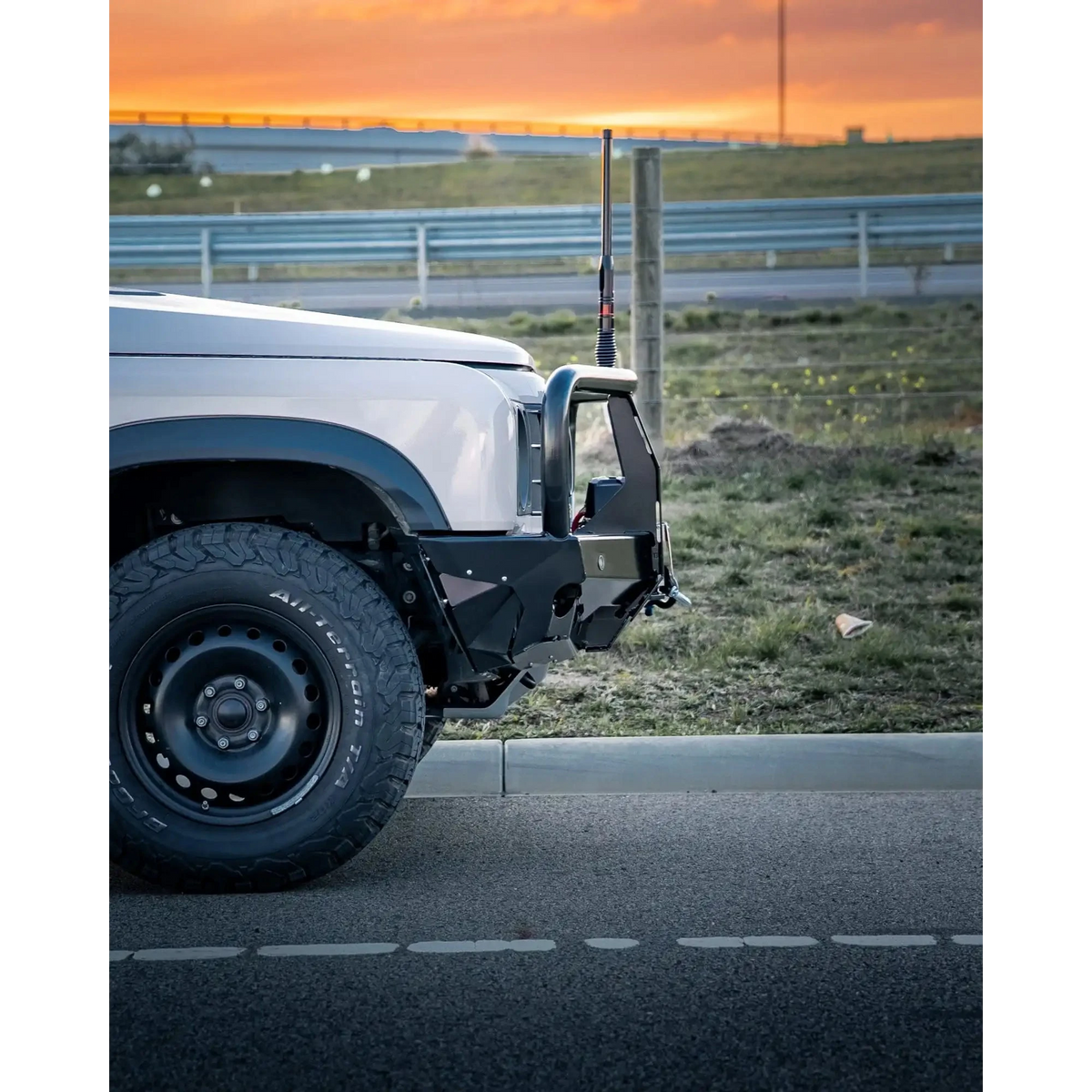 The Cruiser Company Ineos Grenadier Bull Bar side view