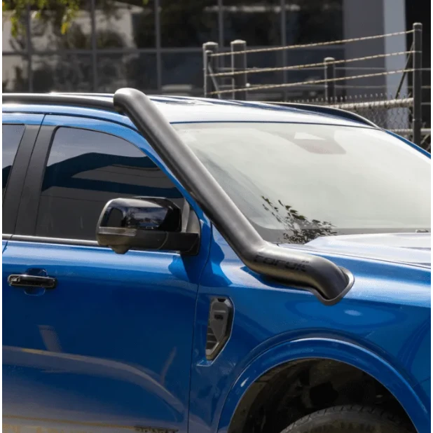 Torqit Stainless Steel Snorkel (Matte Black) & Airbox for Next-Gen Ford Everest
