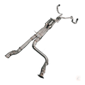 Torqit TWIN 3″ Turbo Back Exhaust for Next-Gen 3.0L V6 Ranger Raptor 2023+