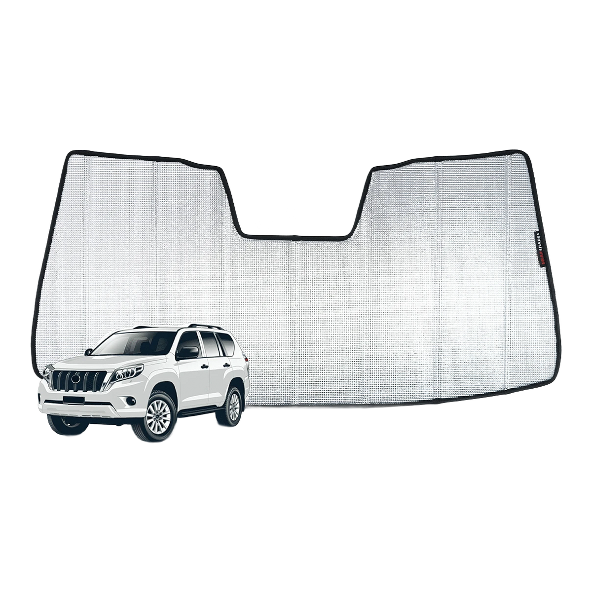 Toyota LandCruiser Prado 150 Series Front Windscreen Sun Shade (J150 2009–2023)