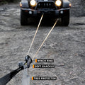 ULTRA WINCH 100mm Winch Snatch Ring - Recovery Pulley
