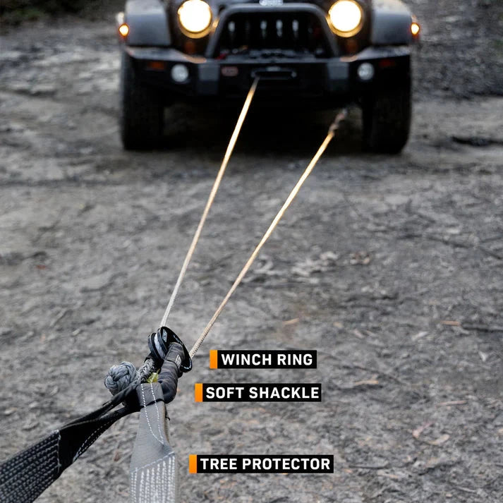 ULTRA WINCH 100mm Winch Snatch Ring - Recovery Pulley