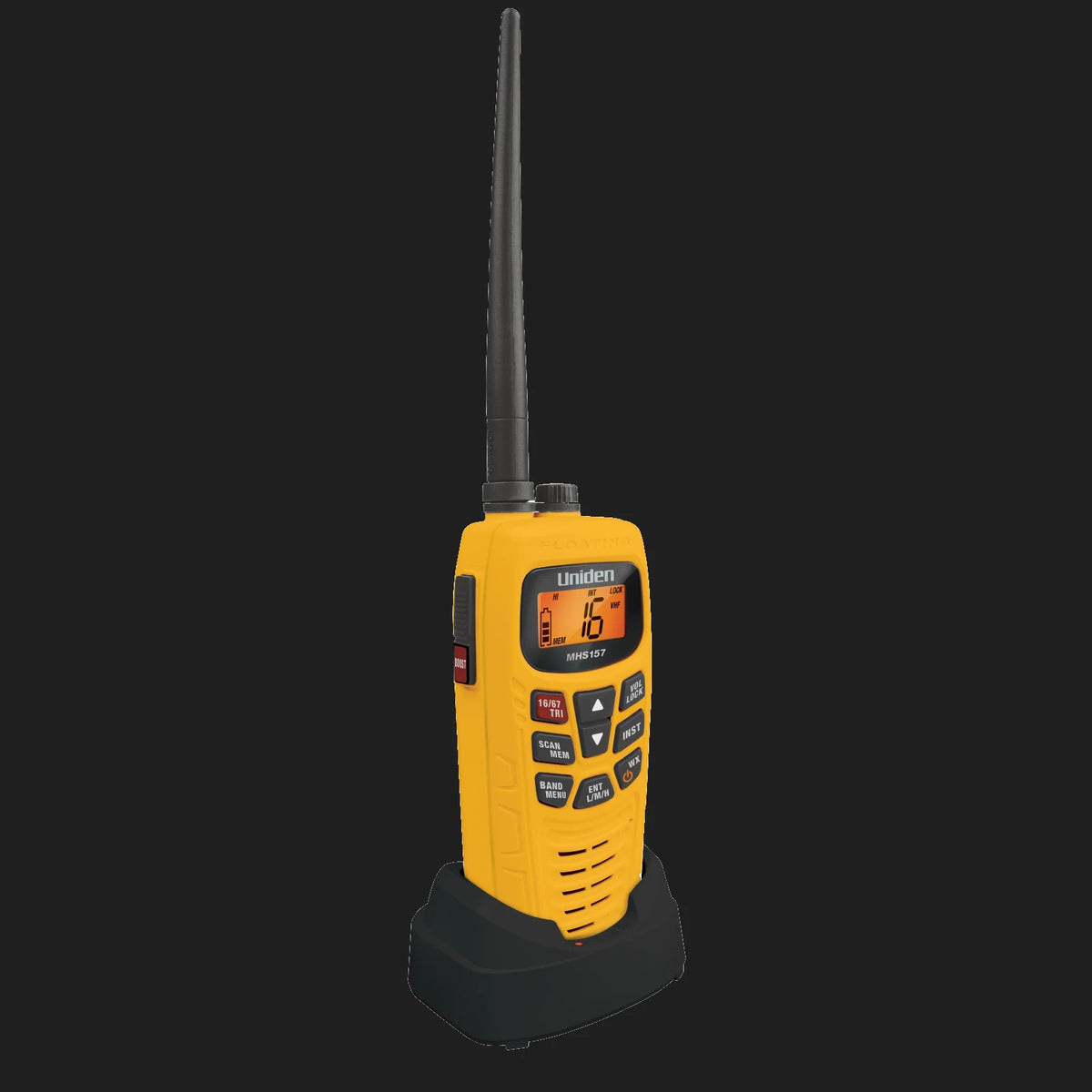 Uniden MHS157UV Dual Band VHF/UHF Handheld Radio