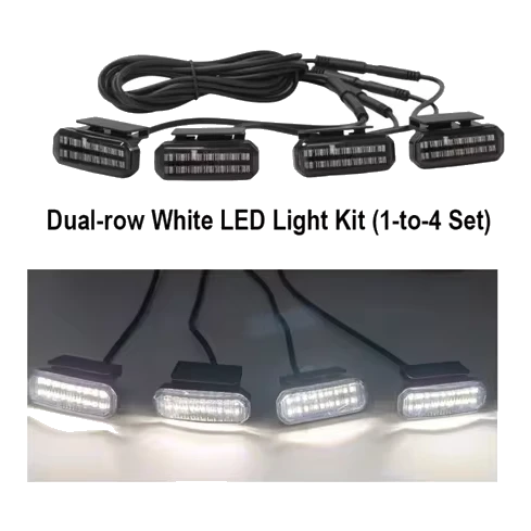 Universal Grille LED Day Time Running Lights 4 Pack – view 2