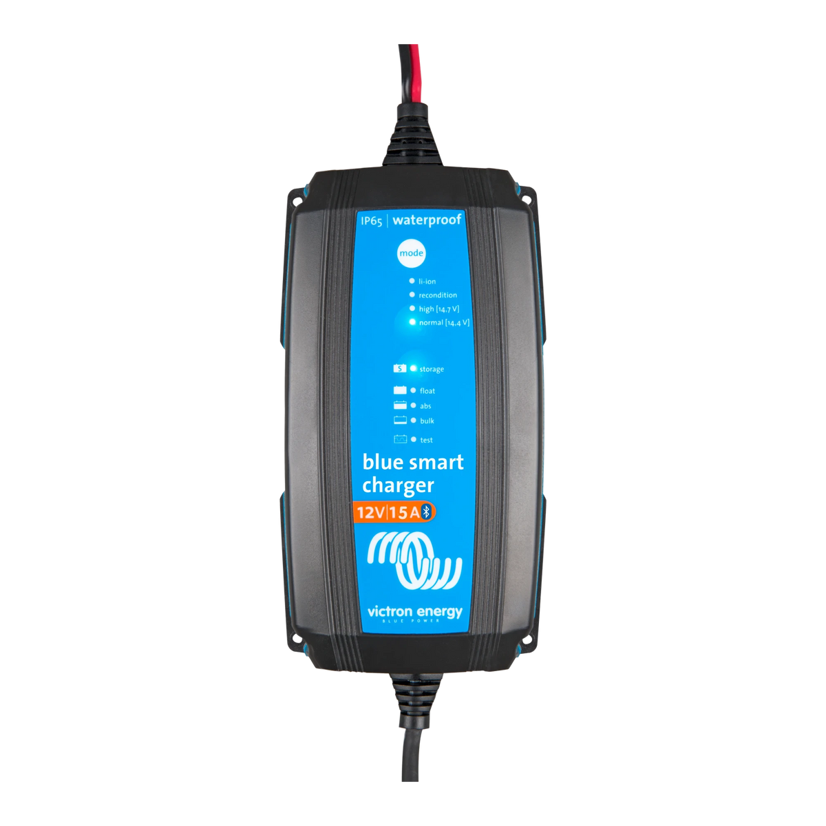 Victron Blue Smart IP65 Charger 12V 15A, top view