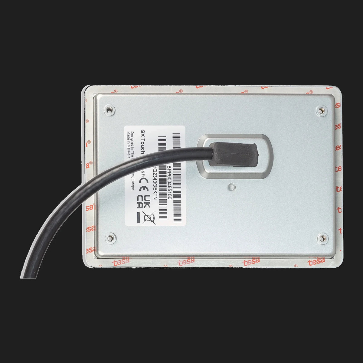 Victron GX Touch 50 flush mount display, rear view