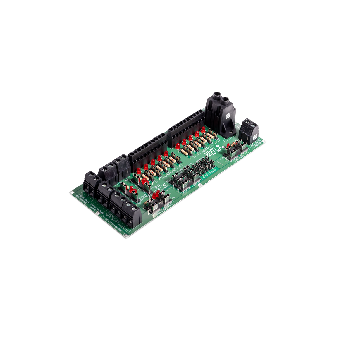 Egon DC-Hub Power Distribution Hub For Dual Battery Systems Integrated Fuse Box