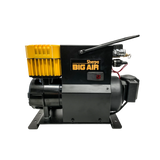 PORTABLE 12V OIL FREE AIR COMPRESSOR Sherpa have built on their high performance winch designs to couple a massive electric motor to a completely new air compressor. The Sherpa BIG AIR is an oil free compressor that has been optimised to deliver air up to 90 PSI meaning it can deliver higher volumes at more usable pressures. | Perth Pro Auto
