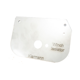 Toyota Landcruiser battery master switch on / off isolator mounting plate to suit VDJ FTV radiator fan shroud with integrated Mega fuse holder mounting holes.