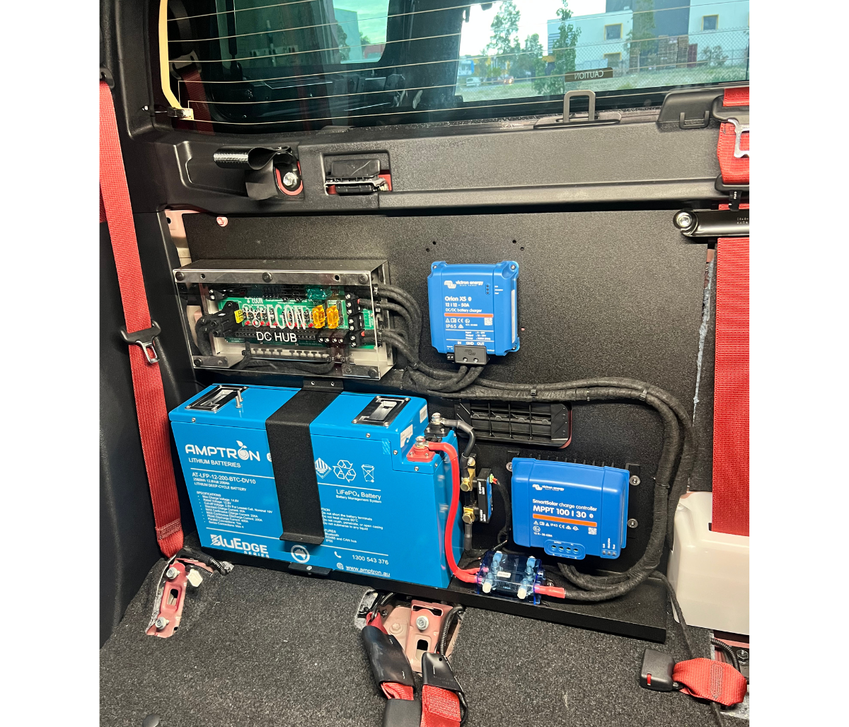 Mux Rear Battery Setup How to Install a Behind‑The‑Seat Dual Battery on a Toyota Hilux N80 ...