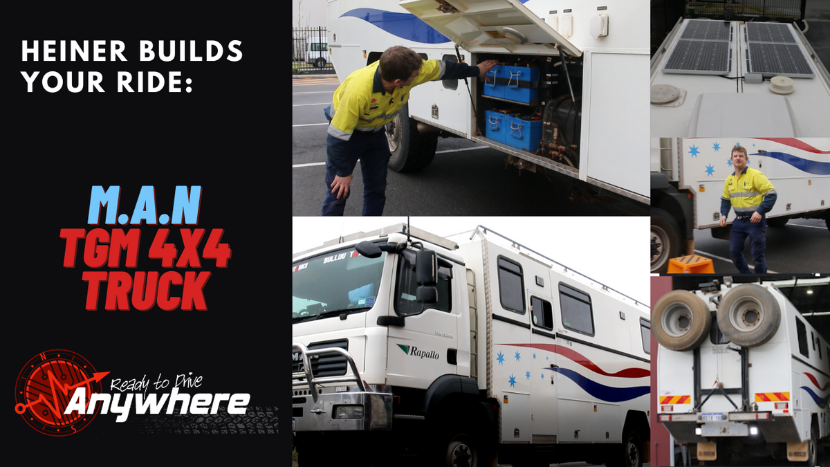 Elevate Builds Your Ride | M.A.N TGM 4x4 Truck