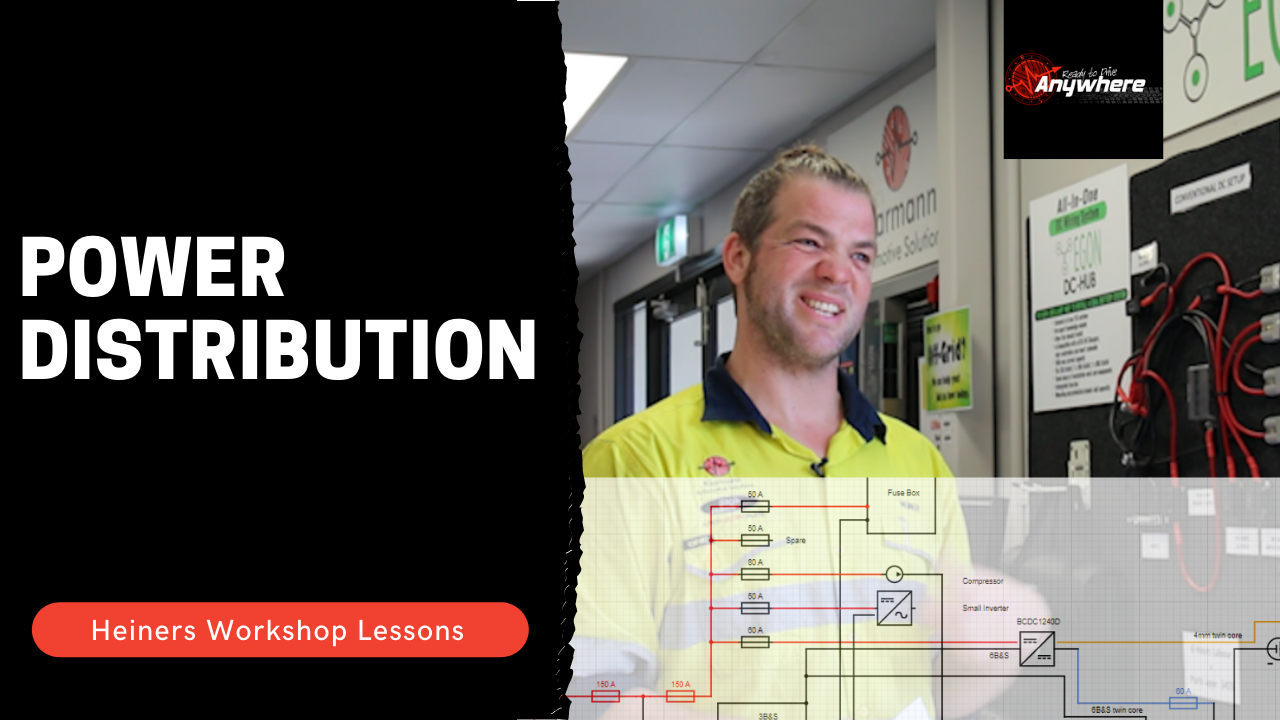 Heiners Workshop Lessons: Off-grid Auto Electrics Series | Power Distribution Ep.7