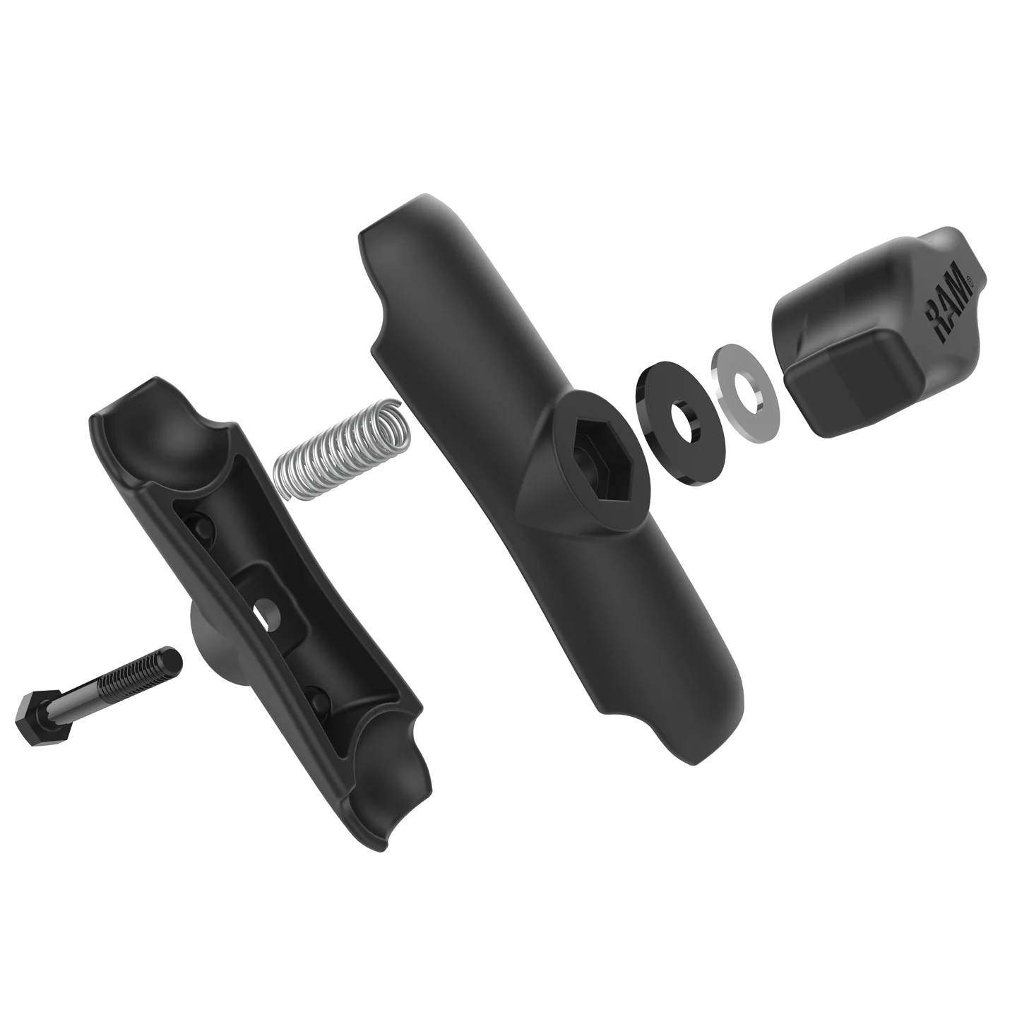 RAM® Double Socket Arm - B Size Medium | Phone Holders | PERTH PRO AUTO ELECTRIC PARTS