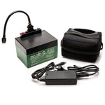 Amptron Lithium Battery 12V 22Ah LiFePO4 Golf Cart with Charger Combo kit