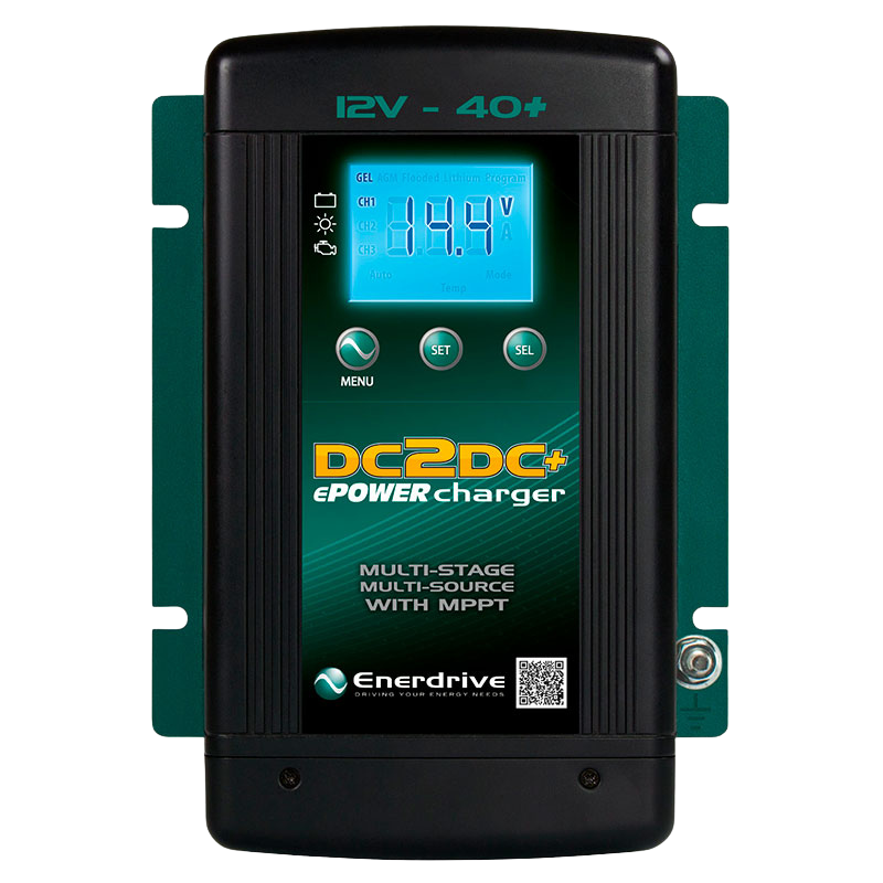 Enerdrive DC2DC+ Battery Charger 12V 40A ePOWER