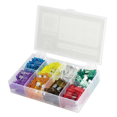 KT Blade Fuse Kit, Assorted, 120 Pieces