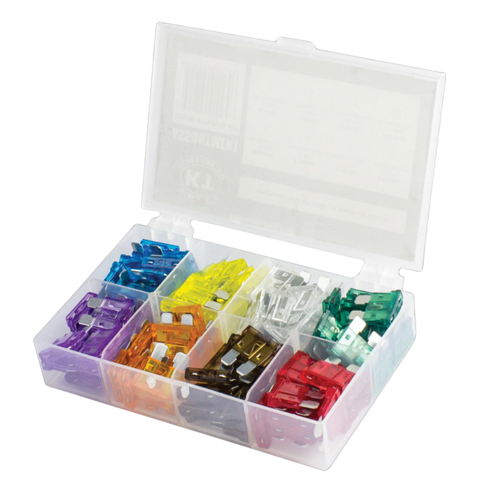 KT Blade Fuse Kit, Assorted, 120 Pieces