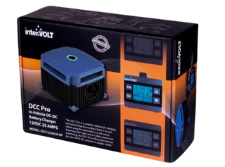 Intervolt DCC Pro In-Vehicle DC DC Battery Charger with remote display DCC1225ACK-RP | DC Chargers