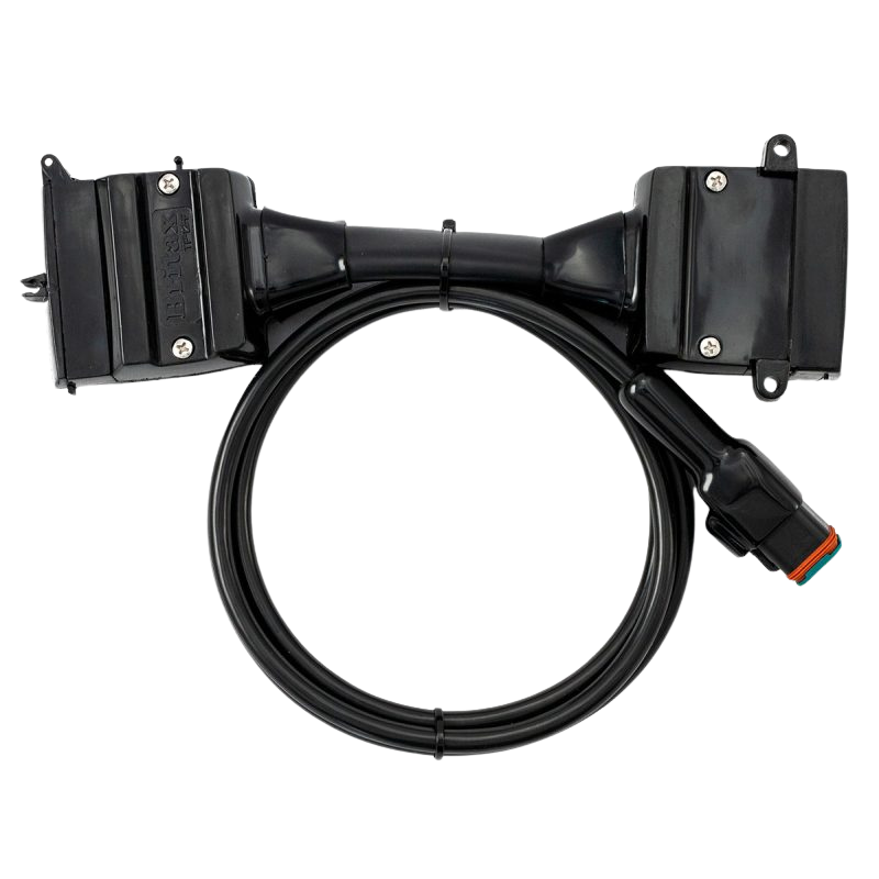 Flat 12Pin to Flat 12Pin Elecbrakes Trailer Brake Controller Adapter