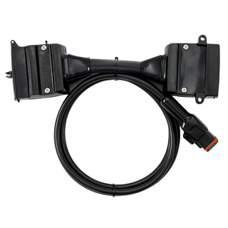 Flat 12Pin to Flat 12Pin Elecbrakes Trailer Brake Controller Adapter