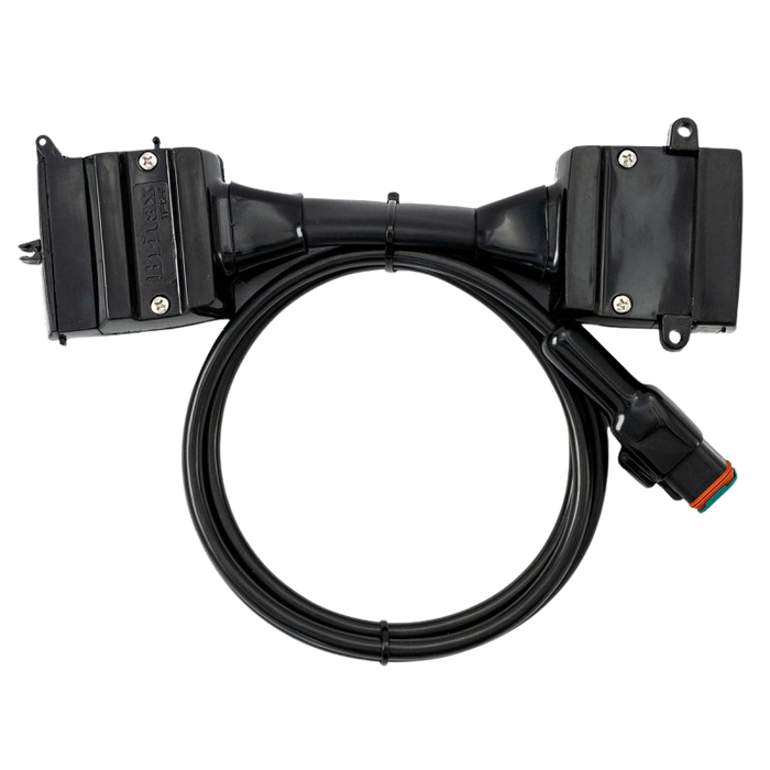 Flat 12Pin to Flat 12Pin Elecbrakes Trailer Brake Controller Adapter