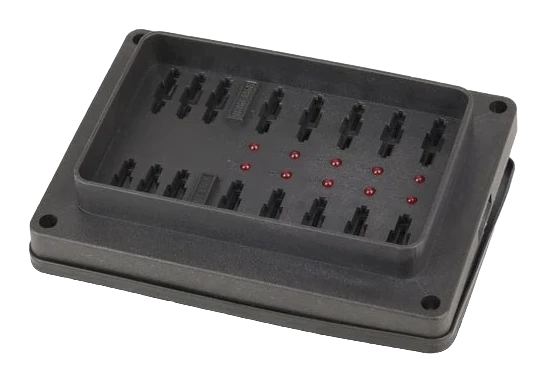 10-Way Weatherproof Fuse Block with LED Indicators