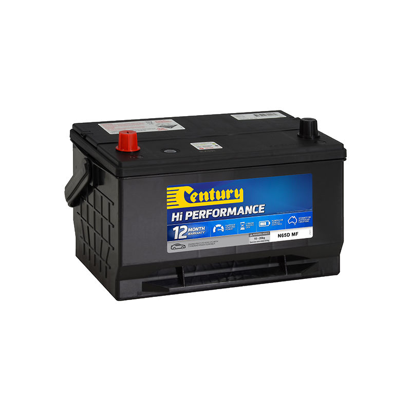 Century Hi Performance Battery N65D MF 750CCA 135RC 80AH