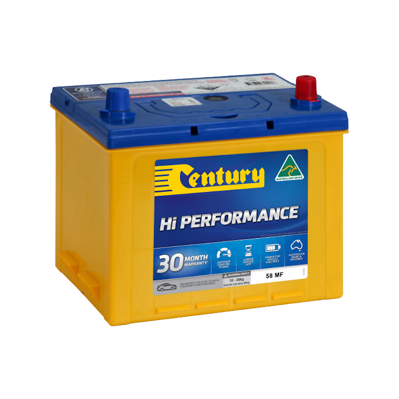 Century Hi Performance Battery 58 MF 560CCA 100RC 57AH | Perth Pro Auto