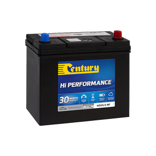 NS60LS MF Century Hi Performance Battery 430CCA 76RC 45AH
