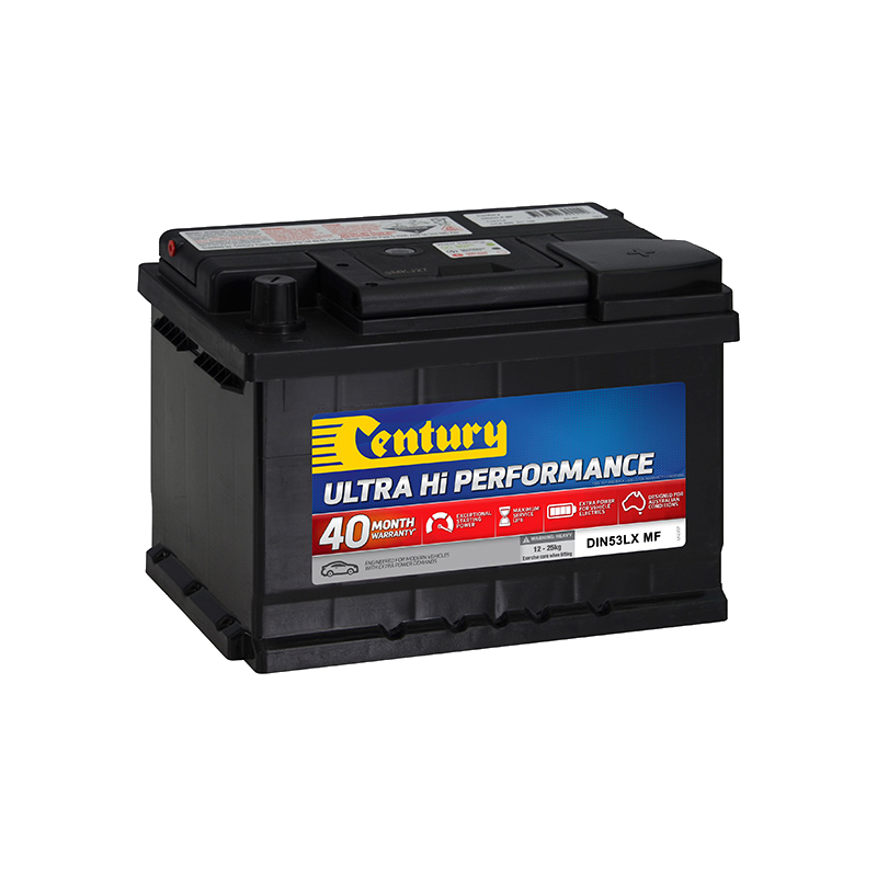 Century Hi Performance Battery DIN53LX MF 600CCA 105RC 60AH