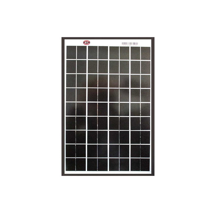 10 Watt, 12V Single Cell Monocrystalline Solar Panel