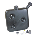 10L Black Wafer Fuel Tank for Diesel Air Heater with Lockable Cap and Gauge