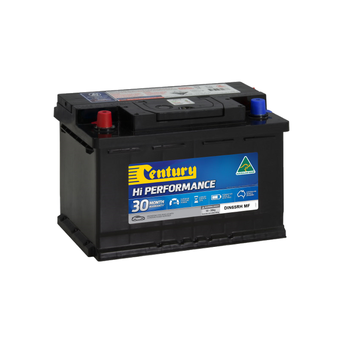 DIN65RH MF Century Hi Performance Battery 660CCA 130RC 68AH