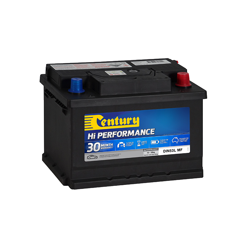 Century Hi Performance Battery DIN53L MF 500CCA 90RC 54AH
