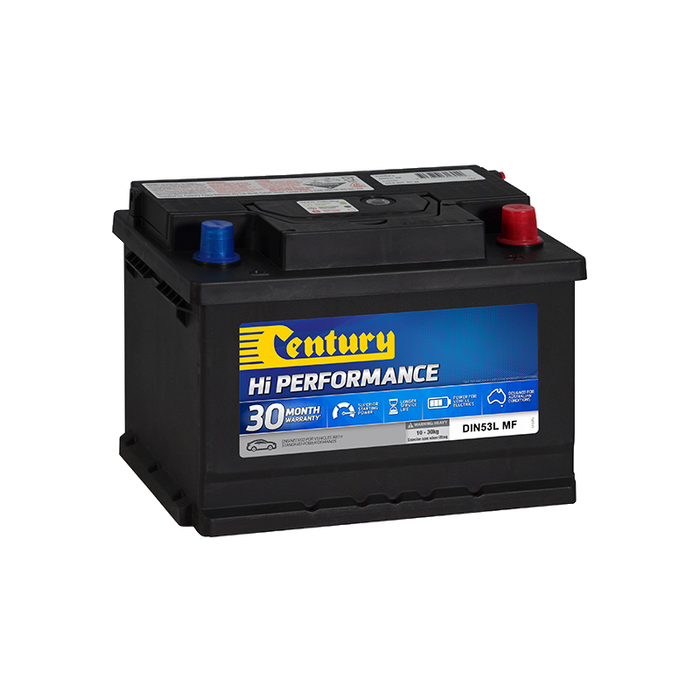 DIN53L MF Century Hi Performance Battery 500CCA 90RC 54AH