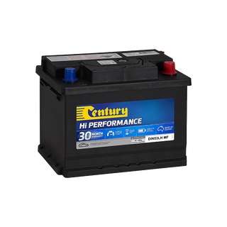 Century Hi Performance Battery DIN53LH MF 500CCA 90RC 55AH 